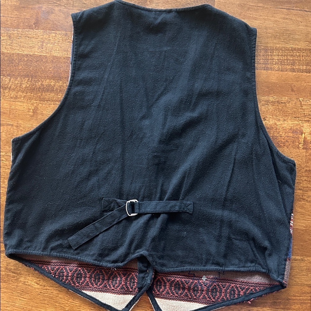 J. GEE Southwestern Boho Vest, Vintage Tribal Western women’s size 2X​​ - Picture 6 of 10
